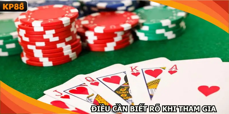 Điều game thủ cần biết rõ khi tham gia