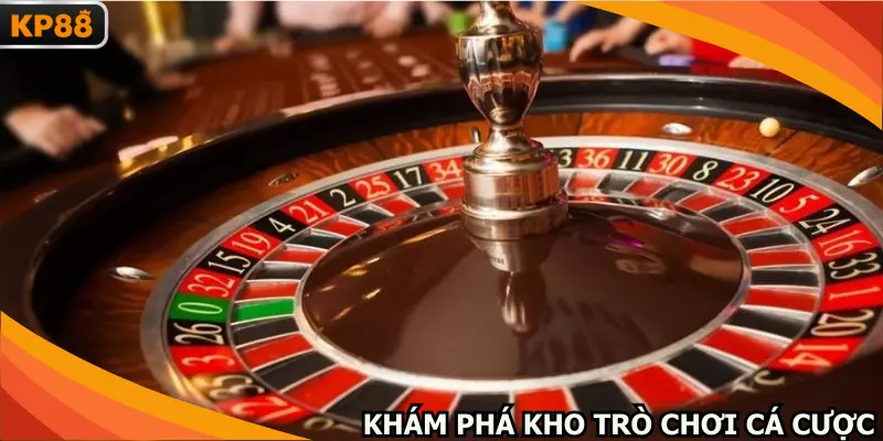 Khám phá kho trò chơi tại trang game cá cược