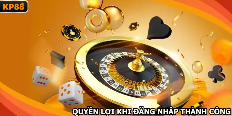 Quyền lợi của hội viên khi đăng nhập thành công