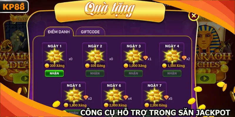 Sử dụng công cụ hỗ trợ trong săn jackpot